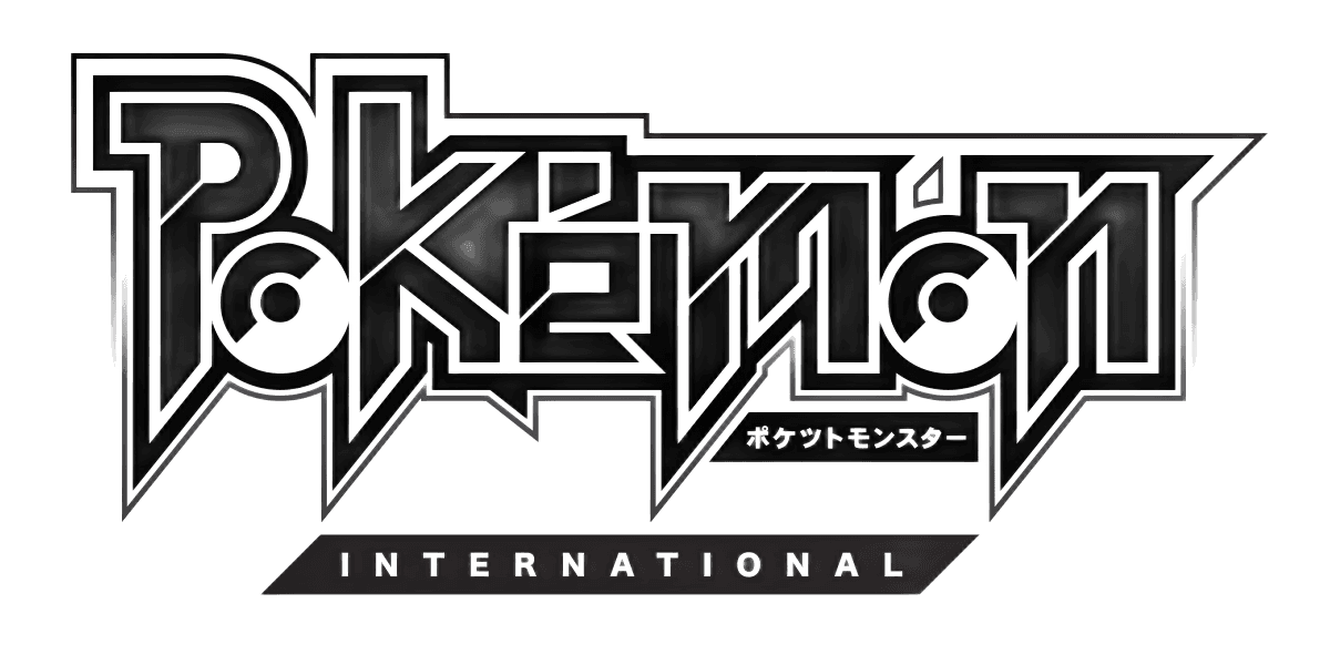 Black And White Pokemon Logo